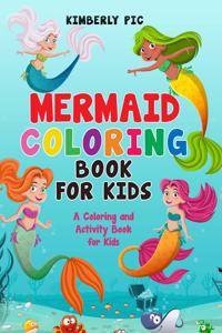 Mermaid Coloring Book for Kids