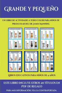 Libros educativos para niños de 4 años (Grande y pequeño)