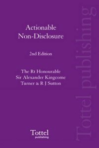 Actionable Non-Disclosure: 2nd Edition