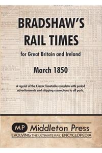 Bradshaw's Rail Times 1850