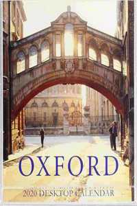 Oxford Large Desktop Calendar - 2020