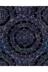 Bullet Journal Notebook Flower Mandala Pattern 3