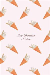 Ice Cream Notes