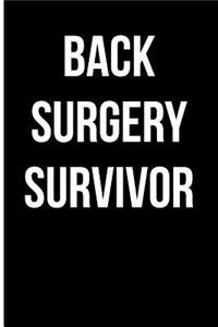 Back Surgery Survivor