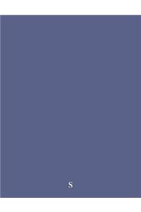 S: Notebook Blank, 200 Pages, White Paper, 8.5 X 11 Inches