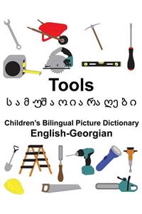 English-Georgian Tools Children's Bilingual Picture Dictionary