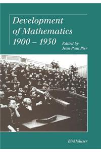 Development of Mathematics 1900-1950