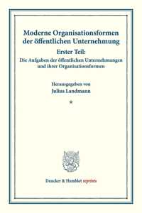 Moderne Organisationsformen Der Offentlichen Unternehmung