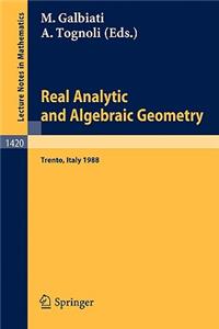 Real Analytic and Algebraic Geometry