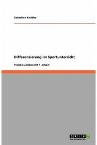 Differenzierung im Sportunterricht