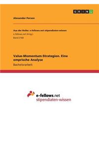 Value-Momentum-Strategien. Eine emprische Analyse