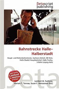 Bahnstrecke Halle-Halberstadt