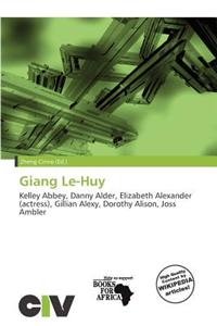 Giang Le-Huy
