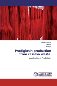 Prodigiosin production from cassava waste