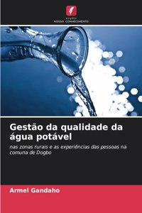 Gestão da qualidade da água potável