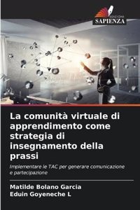 comunità virtuale di apprendimento come strategia di insegnamento della prassi