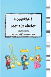 Notenblatt Leer Für Kinder