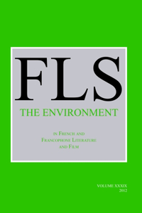 Environment in French and Francophone Literature and Film