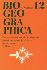 Flechtenkartierung Und Die Beziehung Zur Immissionsbelastung Des Südlichen Münsterlandes