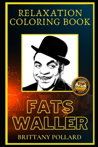 Fats Waller Relaxation Coloring Book