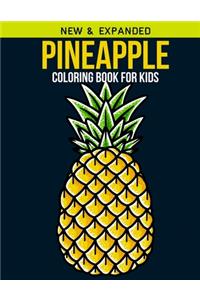 Pineapple Coloring Book For Kids