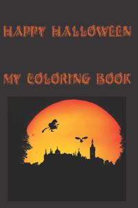 Happy Halloween My Coloring Book