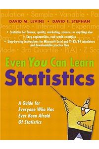Even You Can Learn Statistics