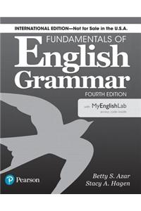 Fundamentals of English Grammar 4e Student Book with Mylab English, International Edition