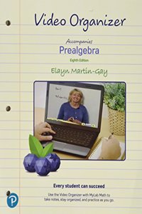 Mylab Math for Prealgebra -- Access Card -- Plus Video Organizer