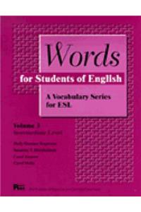 Words for Students of English, Vol. 3