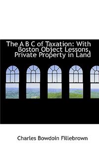 The A B C of Taxation