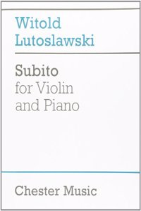 Subito for Violin and Piano