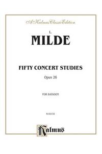 Fifty Concert Studies, Op. 26