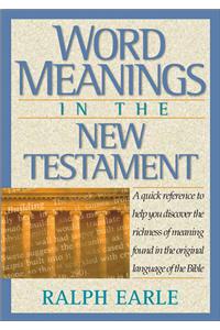 Word Meanings in the New Testament