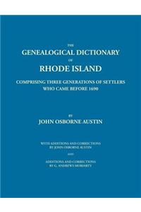 Genealogical Dictionary of Rhode Island