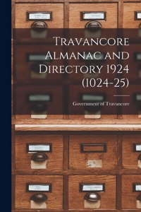 Travancore Almanac and Directory 1924 (1024-25)
