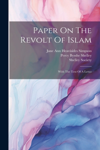 Paper On The Revolt Of Islam