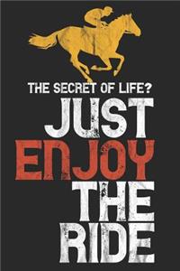 The Secret of Life? Just Enjoy the Ride - Horse