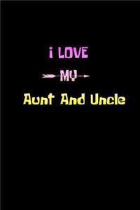 I love my aunt and uncle