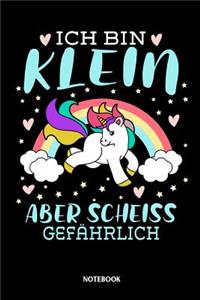 Ich bin klein aber scheiss gefährlich Notebook