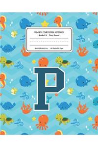 Primary Composition Notebook Grades K-2 Story Journal P