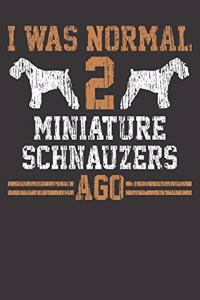 Miniature Schnauzer Notebook