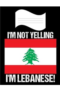 I'm Not Yelling I'm Lebanese