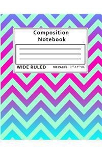 Composition Notebook Wide Ruled