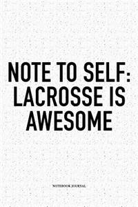 Note To Self