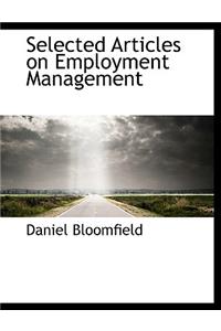 Selected Articles on Employment Management