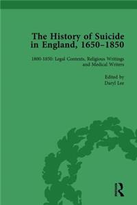 The History of Suicide in England, 1650–1850, Part II vol 7