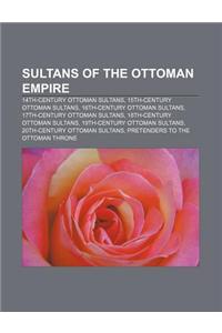 Sultans of the Ottoman Empire