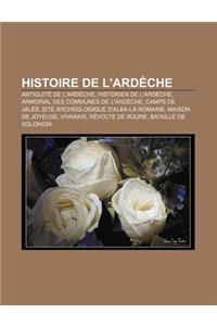 Histoire de L'Ardeche