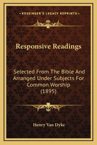 Responsive Readings